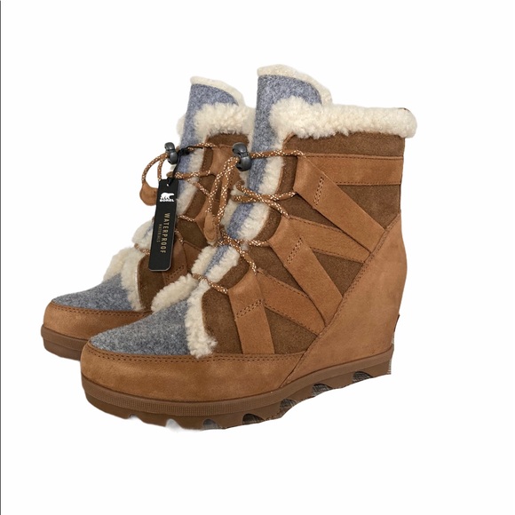 Sorel Joan of Arctic Wedge II Shearling Boot - Picture 1 of 10